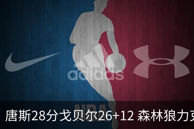 唐斯28分戈贝尔26+12 森林狼力克黄蜂4连胜