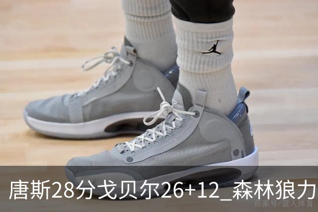 唐斯28分戈贝尔26+12 森林狼力克黄蜂4连胜